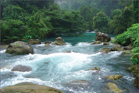 kenh ga hot water river1