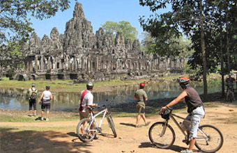 Explore Angkor by bike